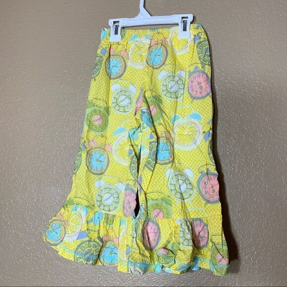 Serendipity toddler girl clock print pants‎ - Picture 7 of 11